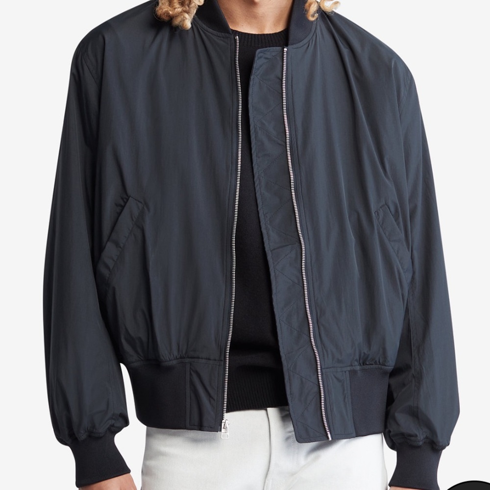 🆕 Calvin Klein Men’s Black Bomber Jacket